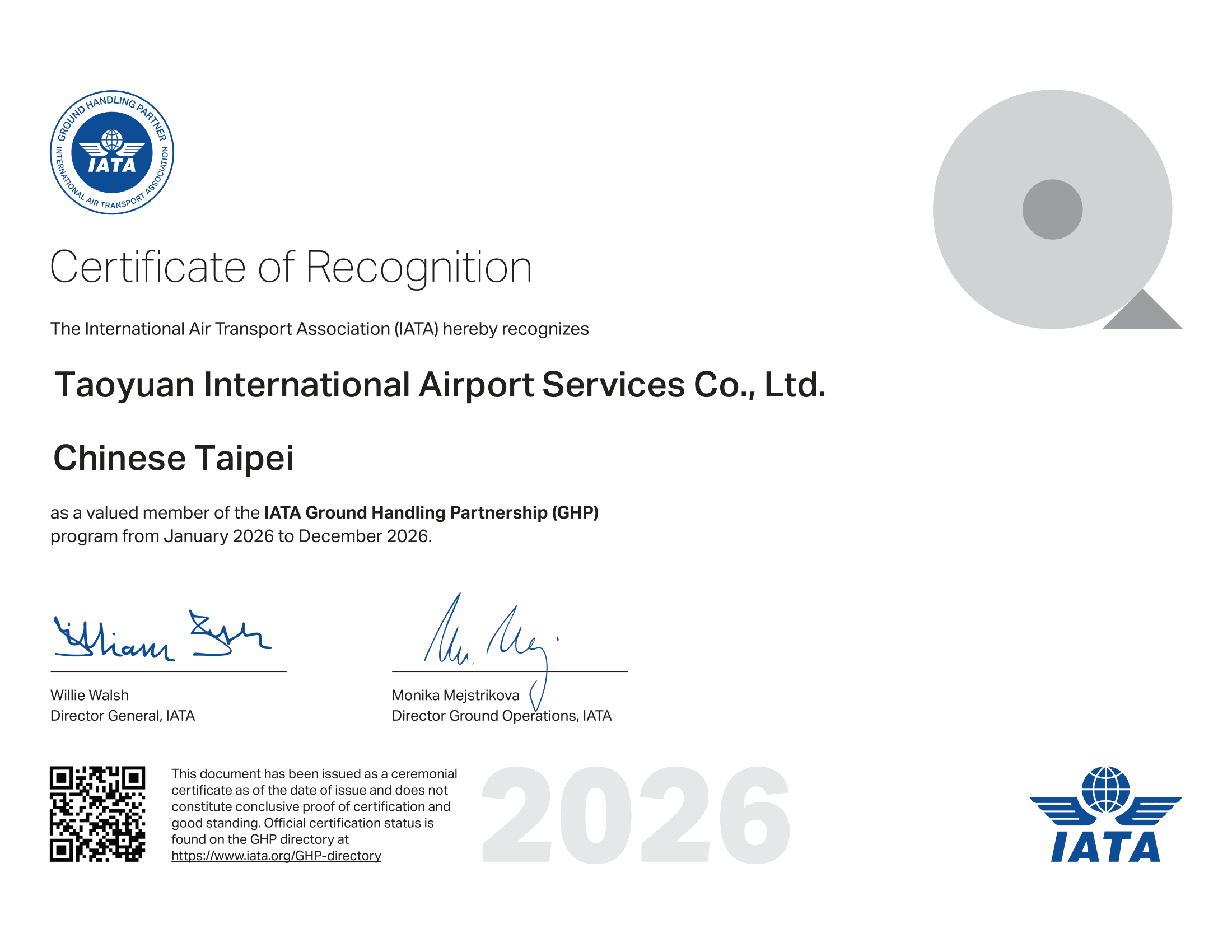 IATA-GHP